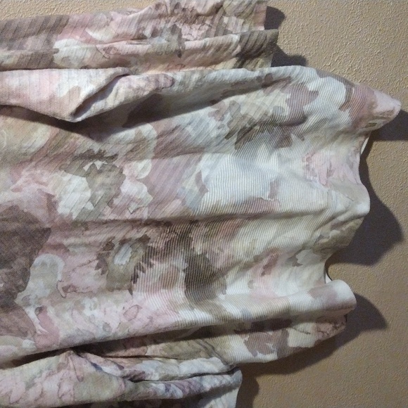 Chicos Abstract Textured 3/4 Sleeve Sweater 3/XL - Picture 3 of 6